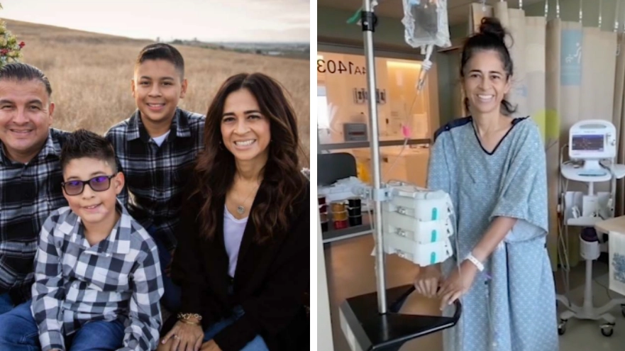 Devastated parents both diagnosed with stage four cancer just weeks apart