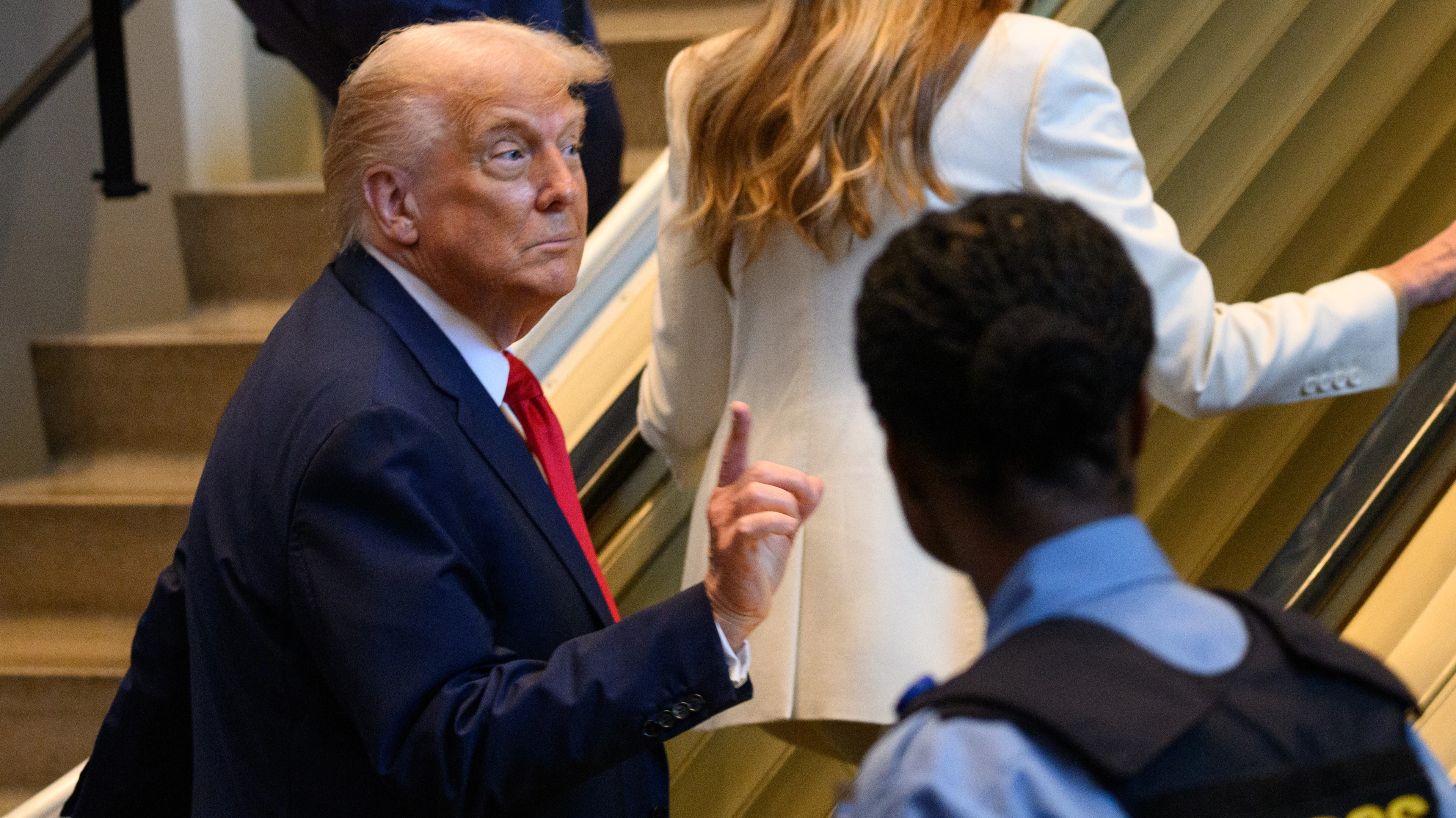 Donald Trump and wife Melania suffer unfortunate incident during latest public appearance