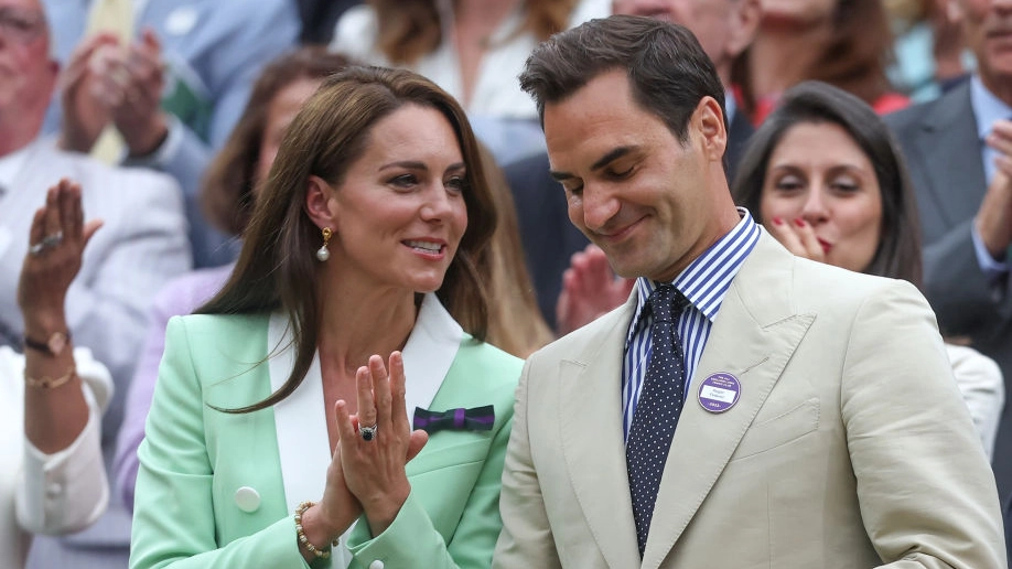 Wimbledon star broke forbidden royal rule after meeting Kate Middleton after tennis match