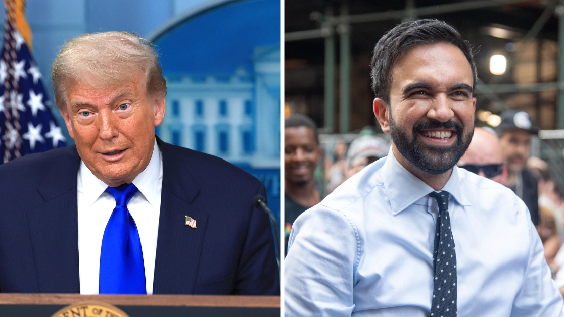 Donald Trump threatens to arrest Zohran Mamdani and accuses him of being 'here illegally'