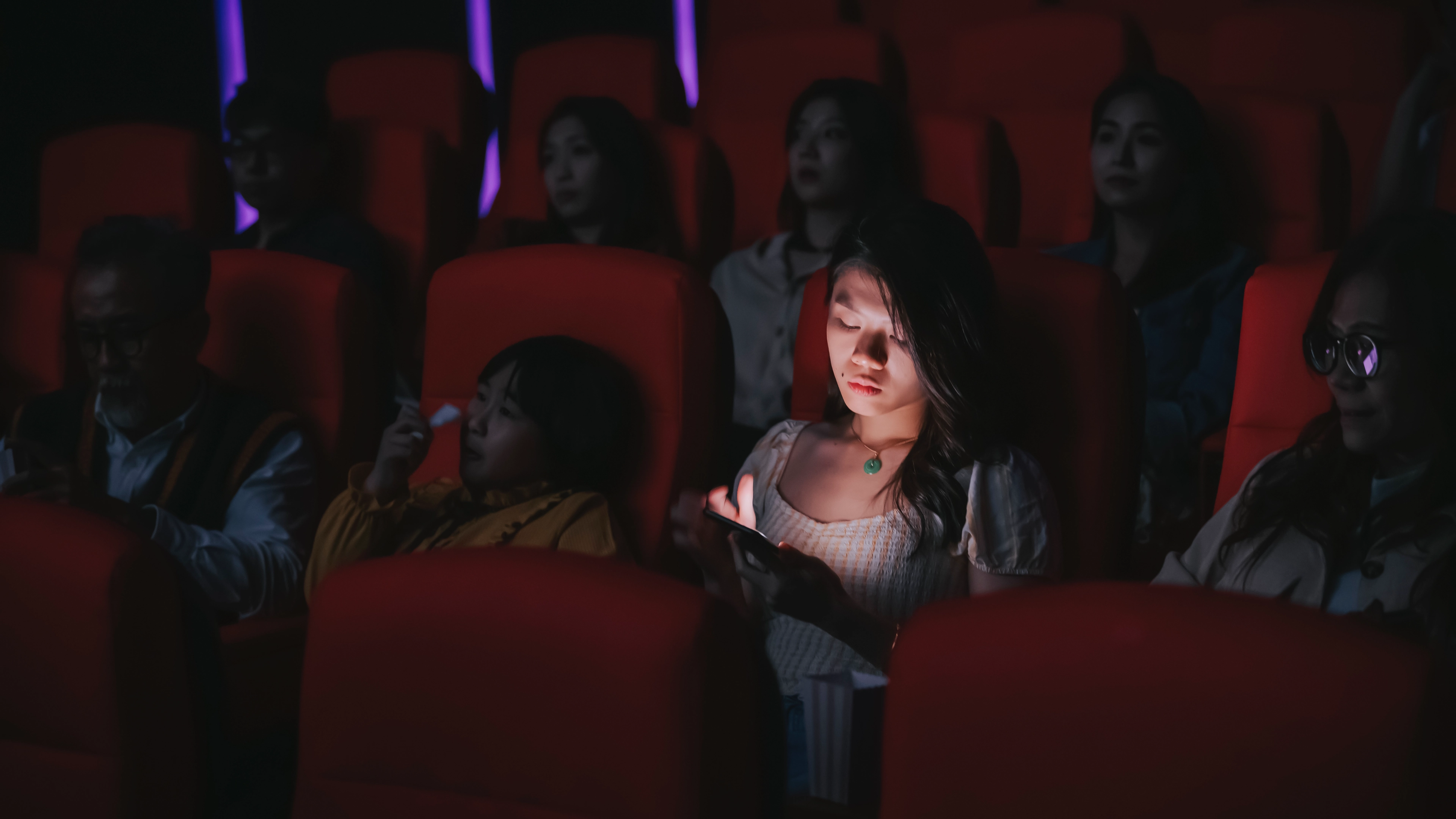 Cinema fans in disbelief after hearing theory about how new film stops viewers looking at their phones