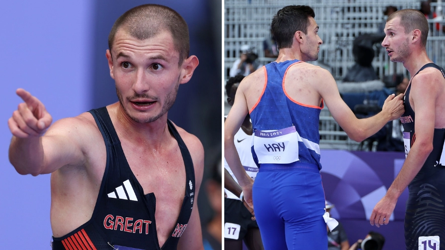 Lip-reader reveals what Team GB athlete said to rival in controversial x-rated bust up following shocking incident