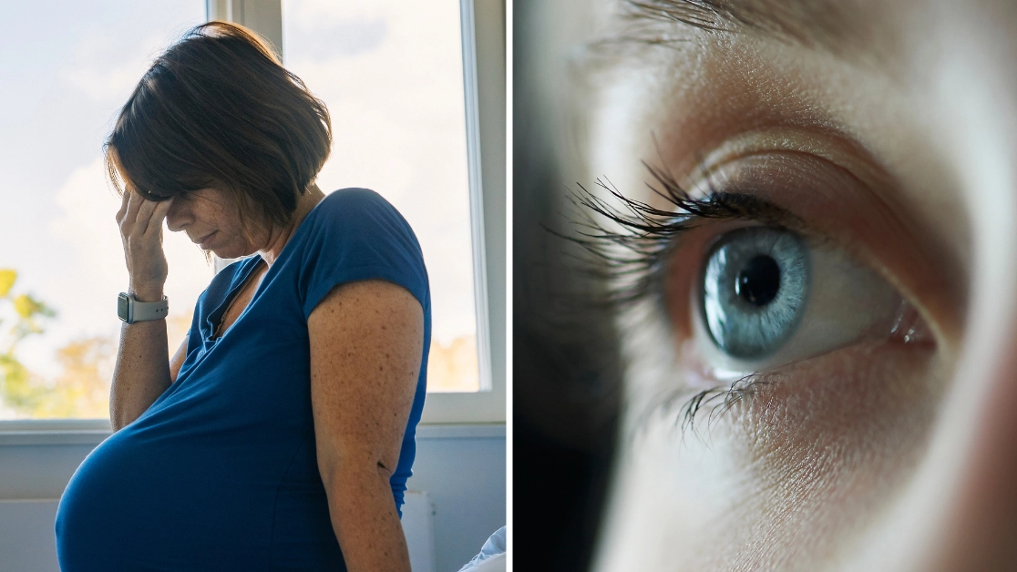 People horrified after learning what pregnancy does to your eyes