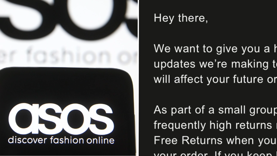ASOS shoppers slam online retailer after introducing huge change to returns policy