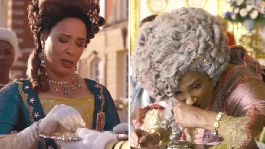 Here's What Queen Charlotte Is Really Sniffing In Bridgerton