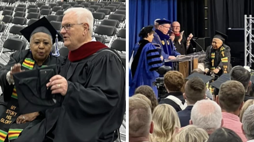 81-year-old stroke survivor gets degree after beating cancer twice