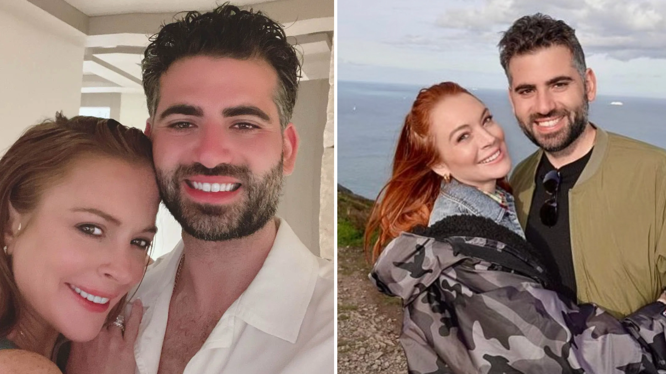 Lindsay Lohan gives birth to first baby with husband Bader Shammas