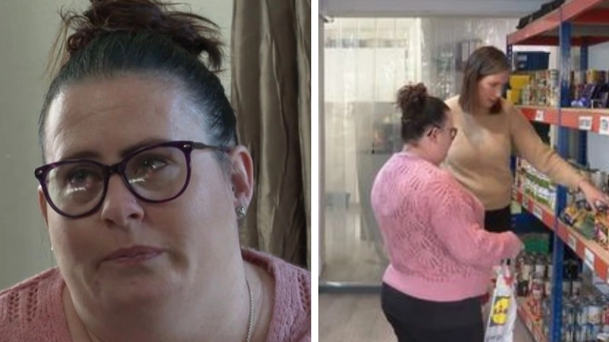 Single mum-of-four surviving off children's leftovers says she can't afford Christmas