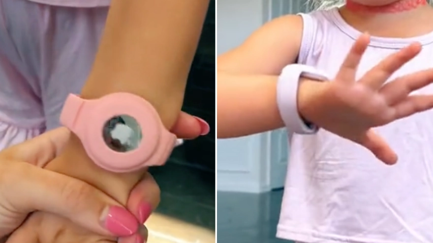 Mum defends tracking her children with Apple AirTags