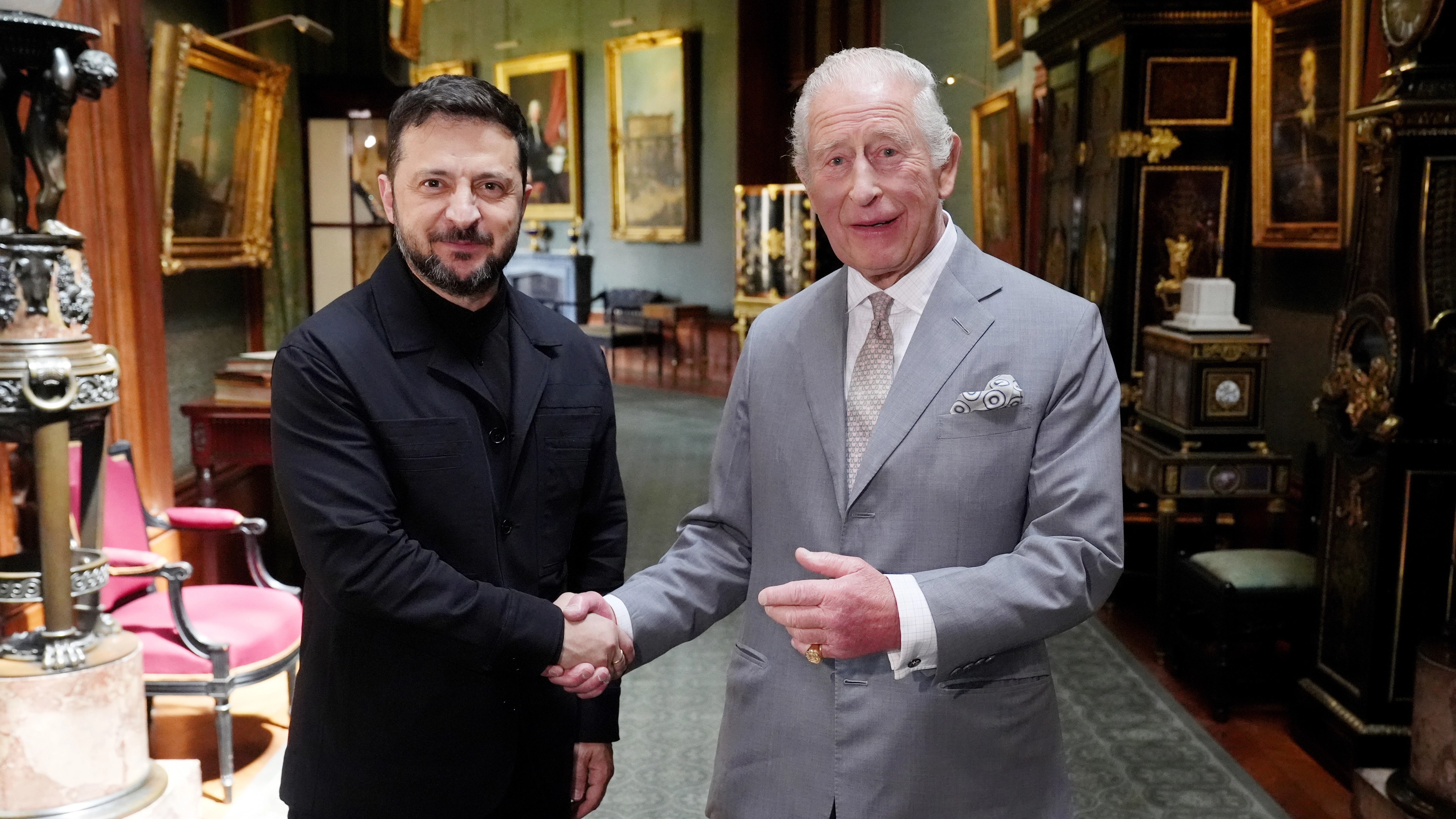 Zelenskyy has meeting with King Charles and everyone is saying the same thing