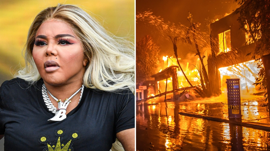 Lil’ Kim leaves people very confused after she makes ‘wild’ plea amid LA wildfires