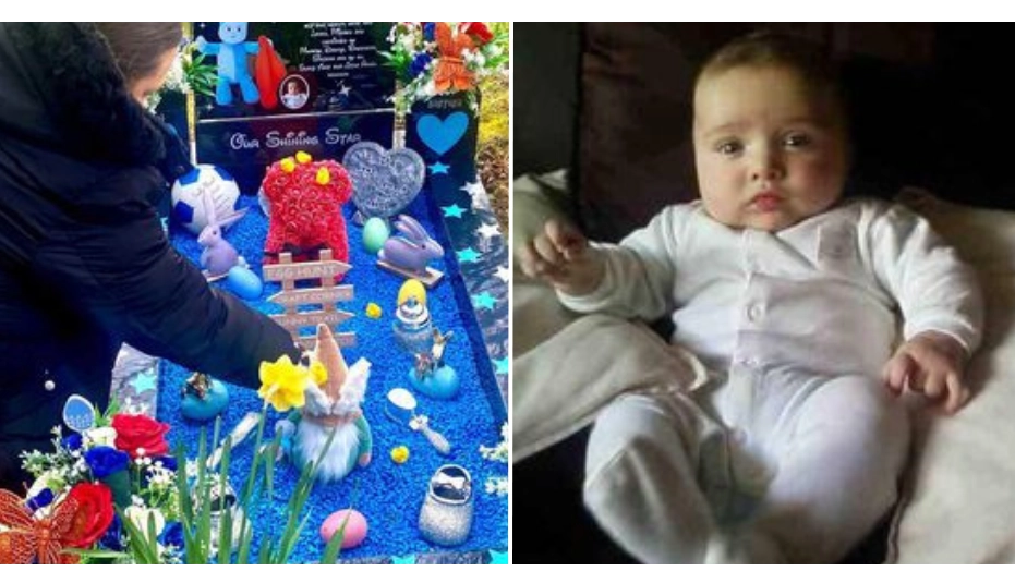 Mum told to remove memorial from baby son's grave because it isn't made of stone