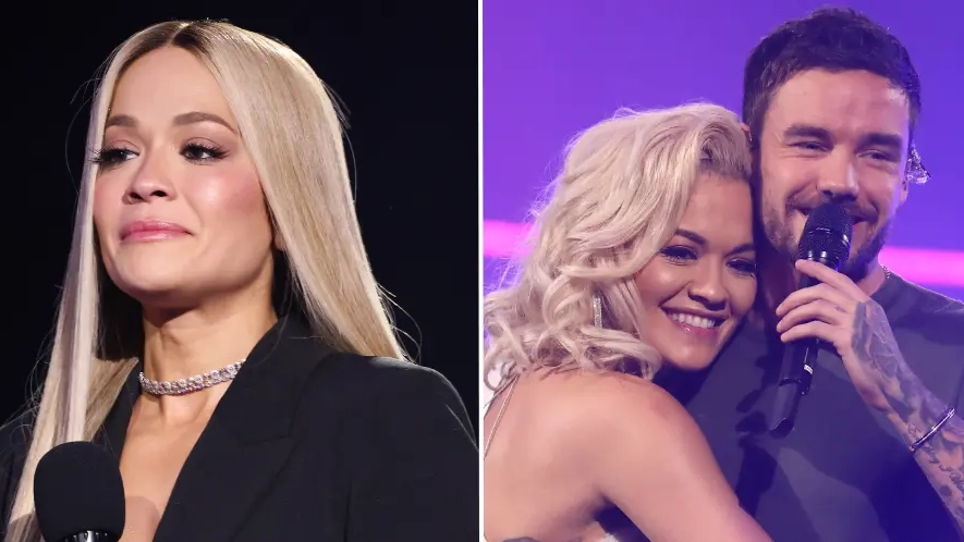 Rita Ora breaks down in tears as she pays tribute to Liam Payne in EMAs speech