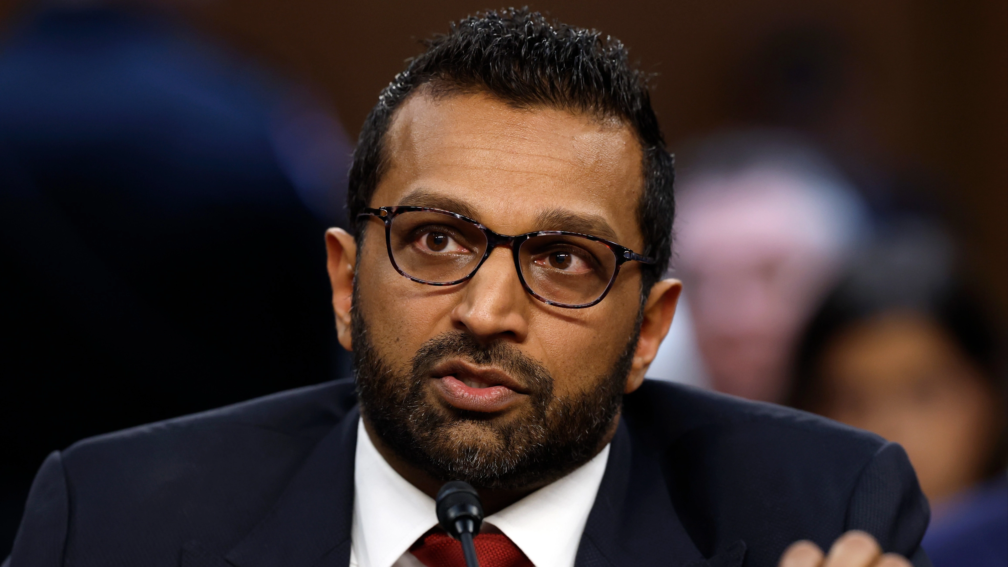 FBI director Kash Patel under fire after private jet use accused of delaying mass shooting investigation