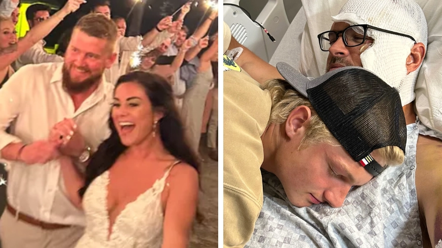 Man who lost his wife on their wedding day is now awake and planning her funeral