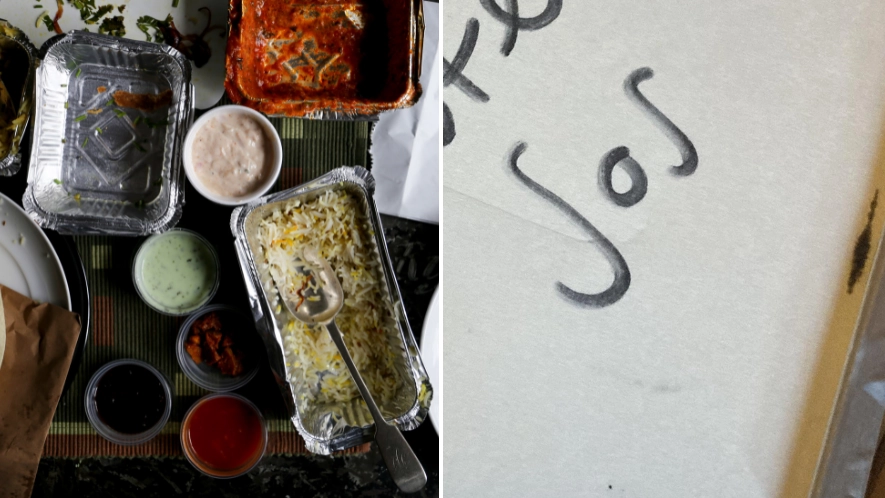 Takeaway’s cryptic two-word message leaves customer baffled as people finally work out meaning