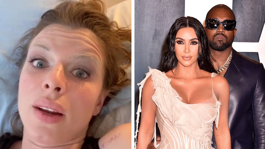 Julia Fox says she dated Kanye West so he would leave Kim Kardashian alone