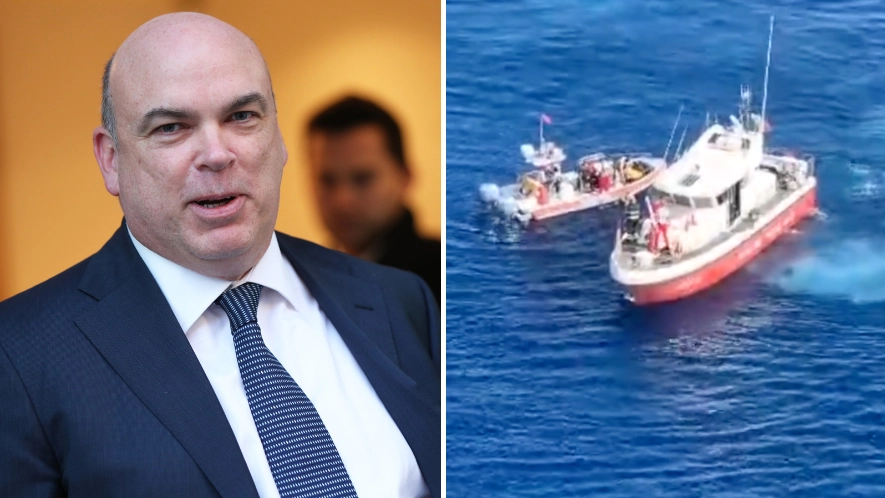 Wife of missing Brit reveals how she escaped sinking yacht after it capsized and killed one