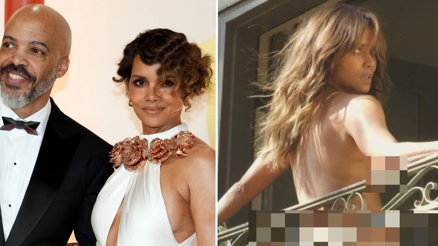Halle Berry’s boyfriend shares nude photo of her as he admits he ‘wasn’t supposed to post’ it