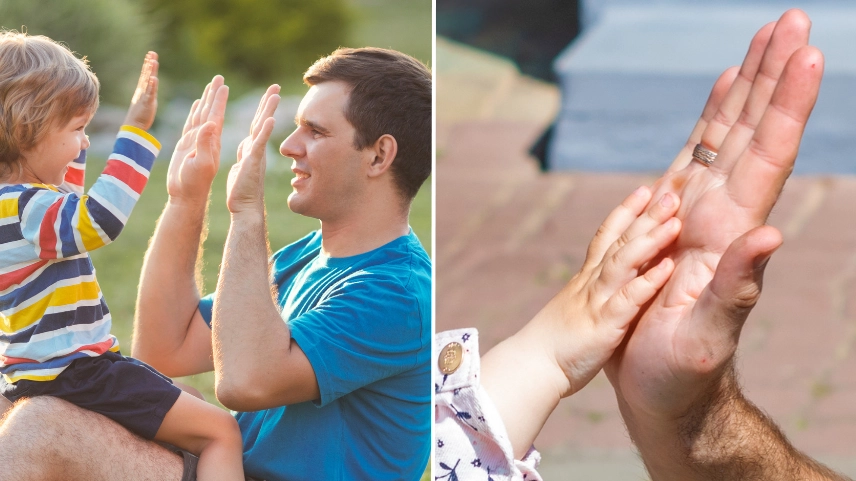 Expert explains why parents should never high-five their children