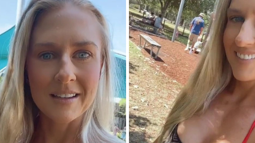Woman claims mum told her to cover up 'inappropriate' outfit because 'her husband was staring'