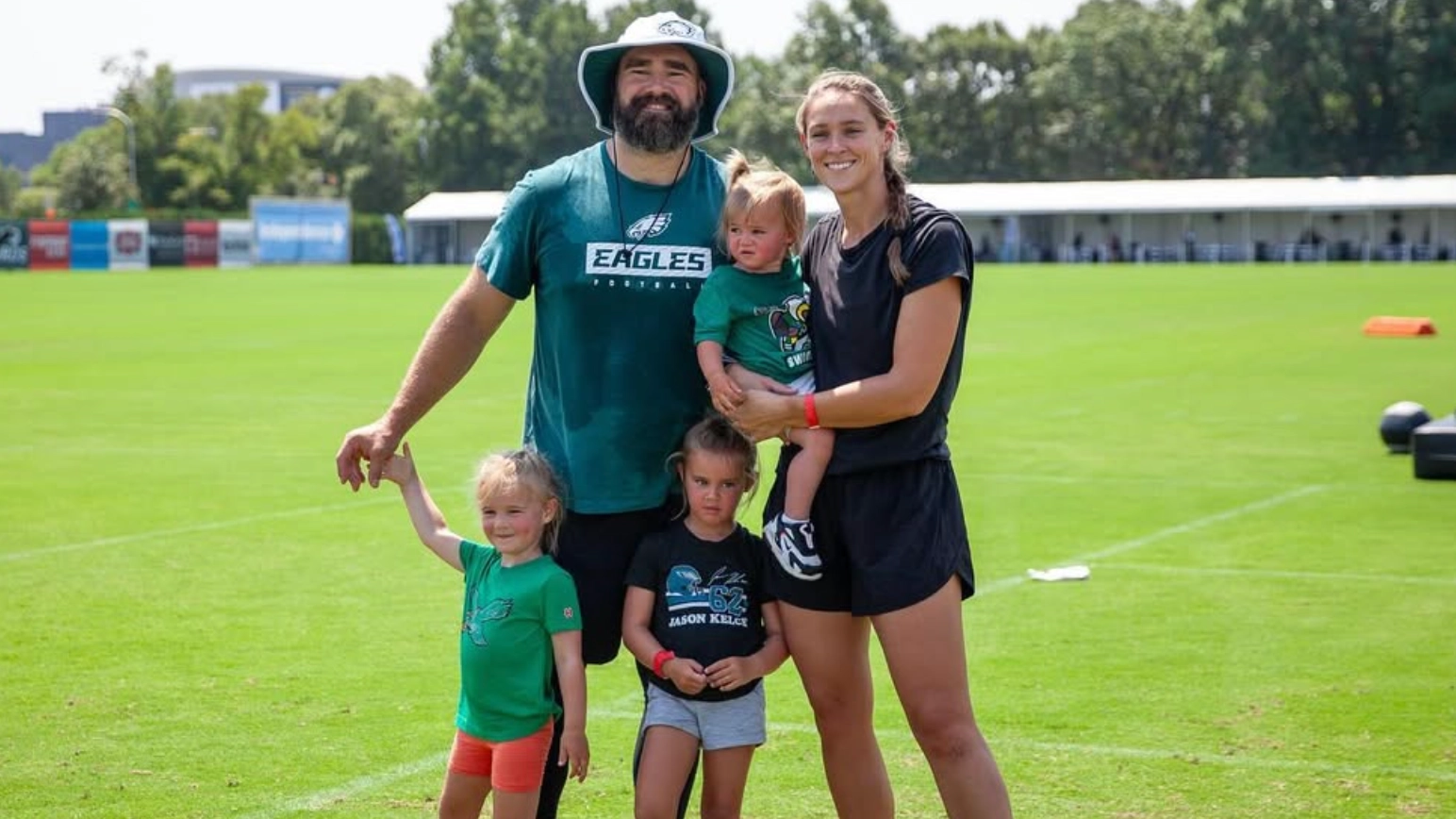 Jason Kelce asks wife Kylie unusual question about newborn daughter following birth announcement