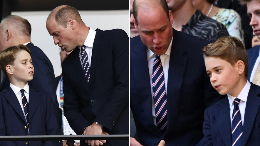 Heartwarming meaning behind Prince George and Prince William's matching outfits at major events