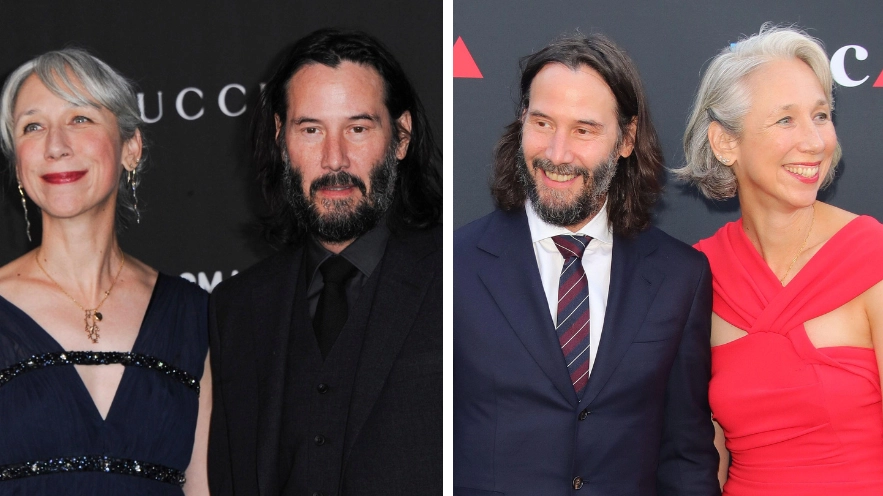 Keanu Reeves' girlfriend Alexandra Grant explains why she doesn't dye her grey hair