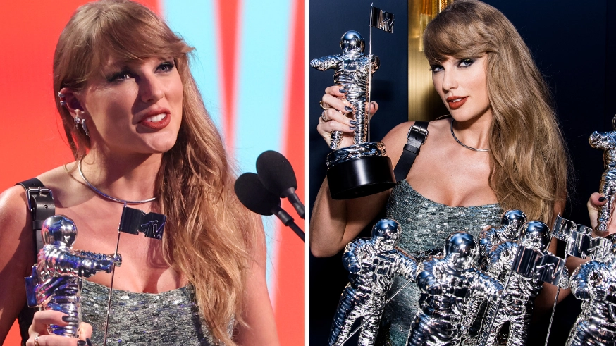 Taylor Swift fans think one of her VMA outfits is a huge hint about her next move