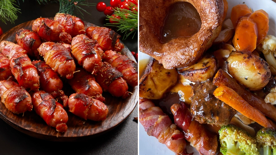 Brits ‘haunted’ after realising pigs in blankets mean something very different in the US 