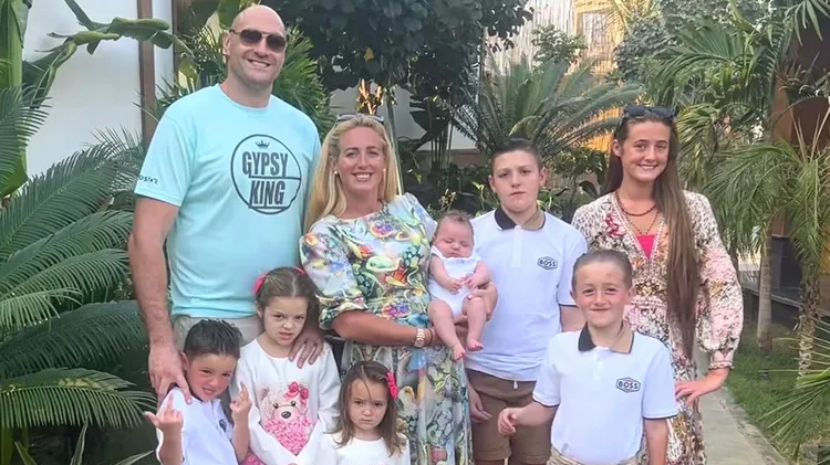 Tyson Fury explains why all of his sons have the same first name