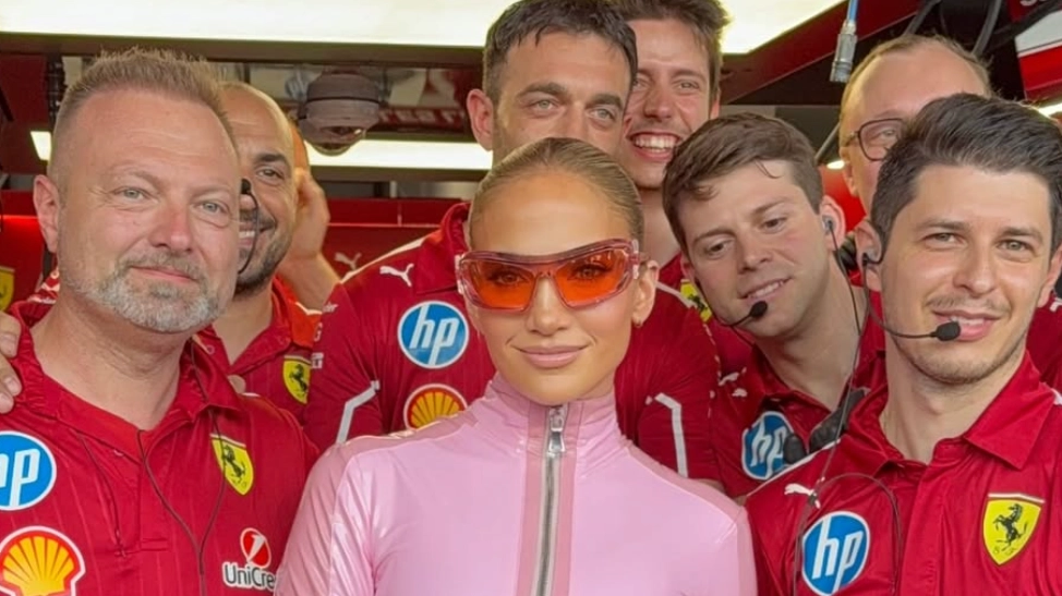 Jennifer Lopez fans are only just realising why she looks so familiar in latest F1 appearance
