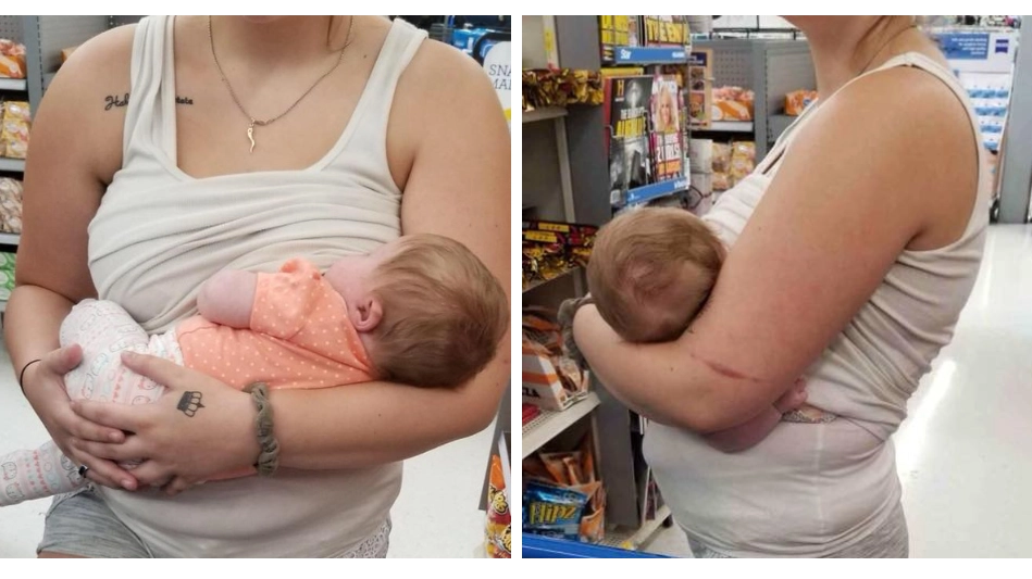 Mum hits back at stranger who shamed her for breastfeeding 'near' her sons
