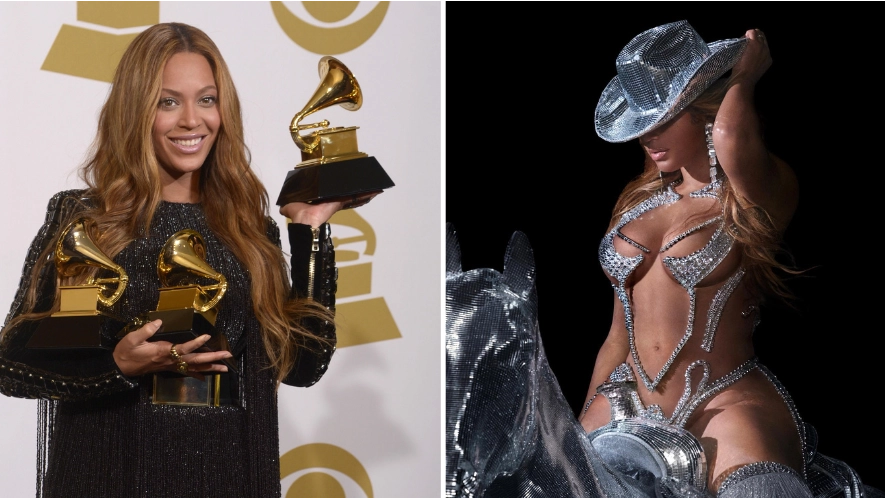 Beyoncé has broken records by winning more Grammy awards than anyone in history