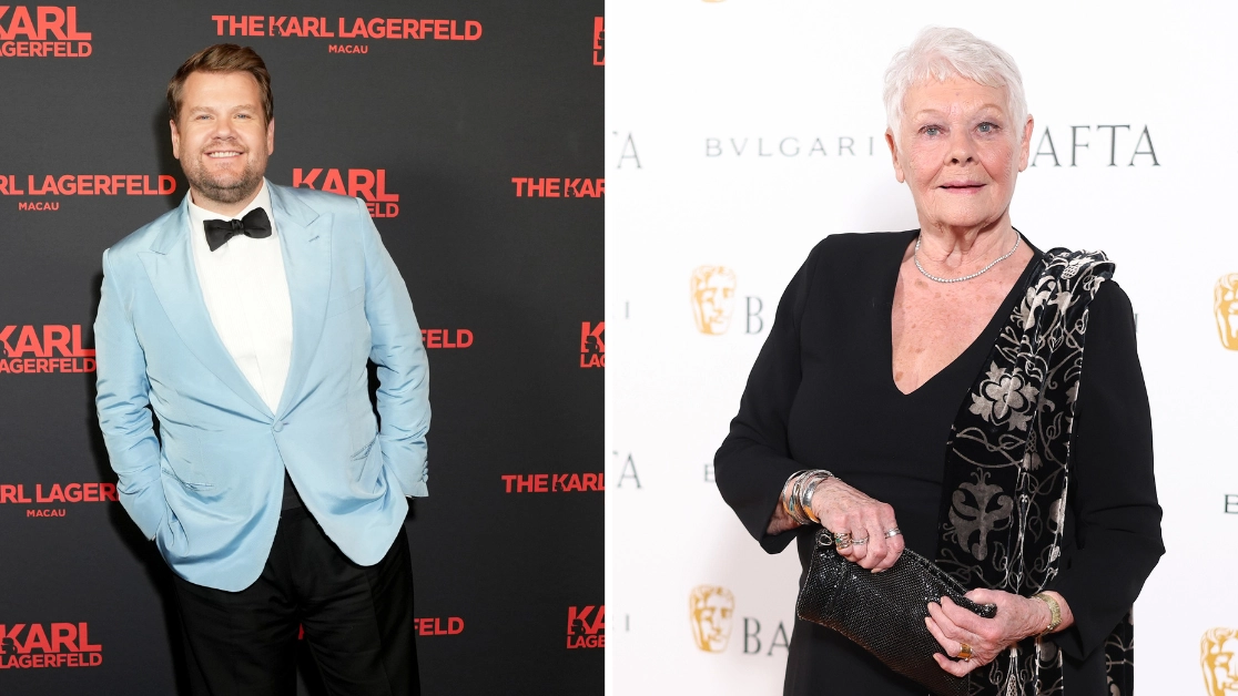 James Corden made cringe sex joke about Judi Dench, 90, and the audience's reaction said it all