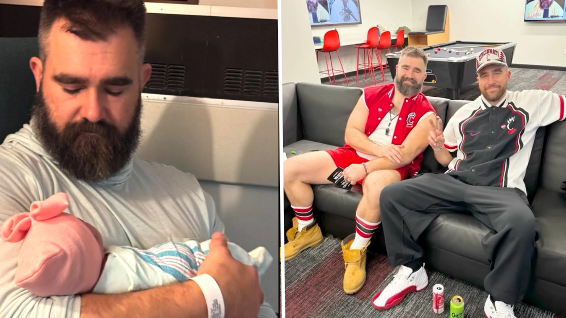 Travis Kelce's sweet one-word response after brother Jason and his wife Kylie welcome fourth baby