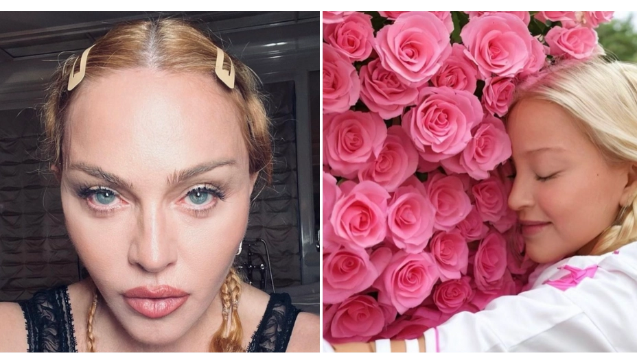 Madonna shares new photos after she was rushed to intensive care