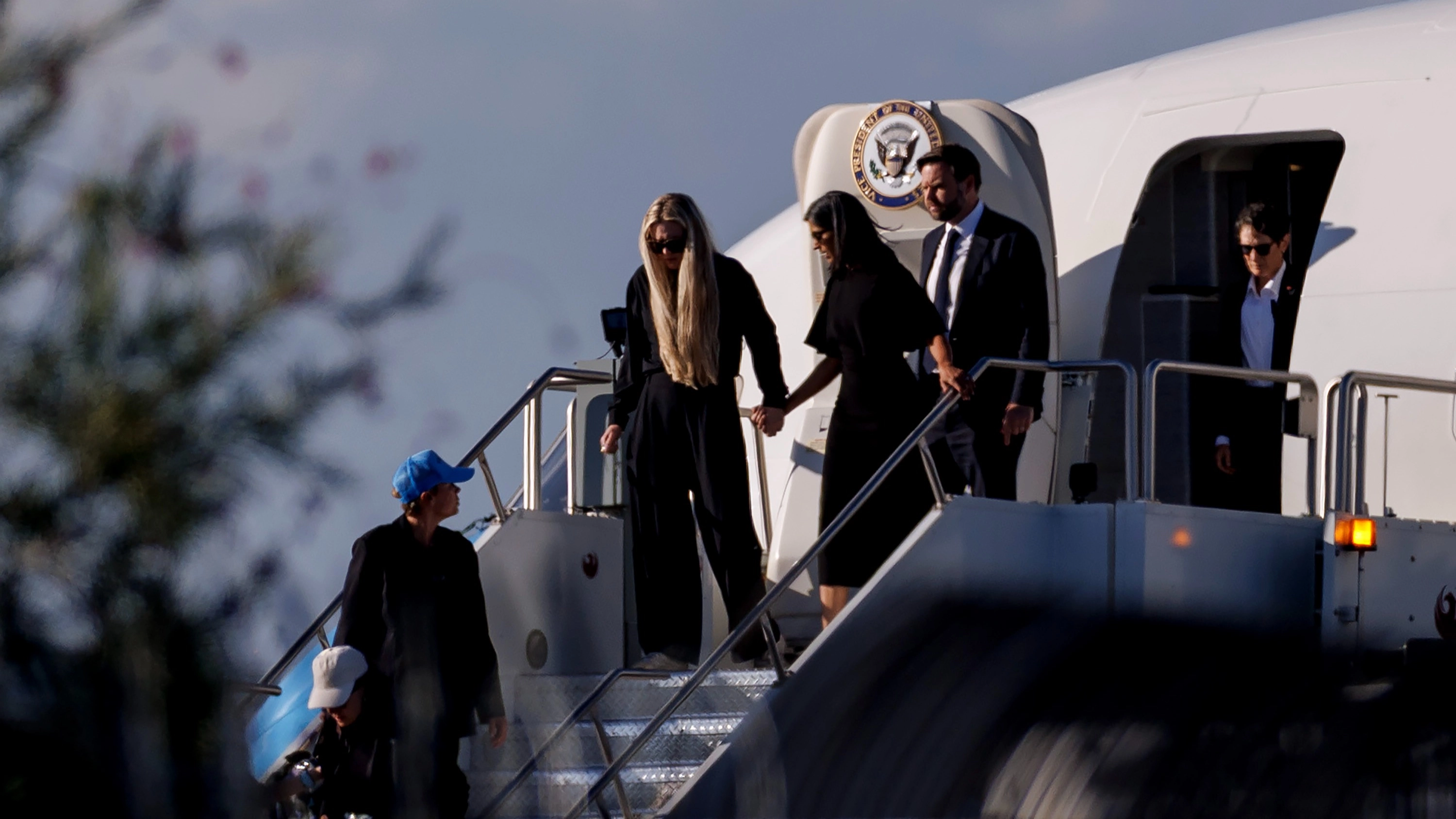 Donald Trump issues update on Charlie Kirk's wife Erika as she is seen for the first time after his death