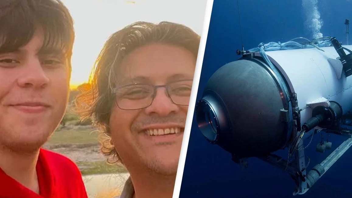 Family member of father and son on missing Titanic sub speaks out