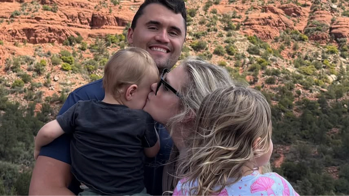 How Charlie Kirk’s wife explained his death to their 3-year-old daughter