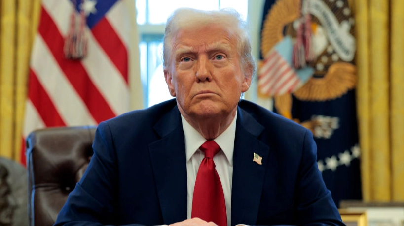 Donald Trump has brutal eight-word response as he admits America will feel 'some pain' from escalating trade war