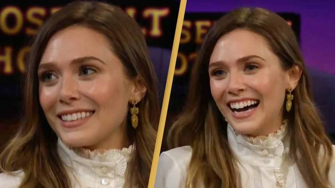 Elizabeth Olsen baffled by the first thing that comes up when you Google her name