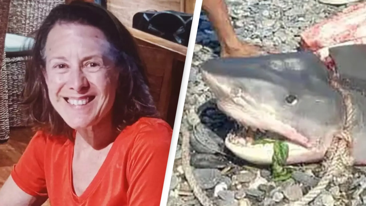Friends of woman eaten by shark after being swept out to sea speak out about her death