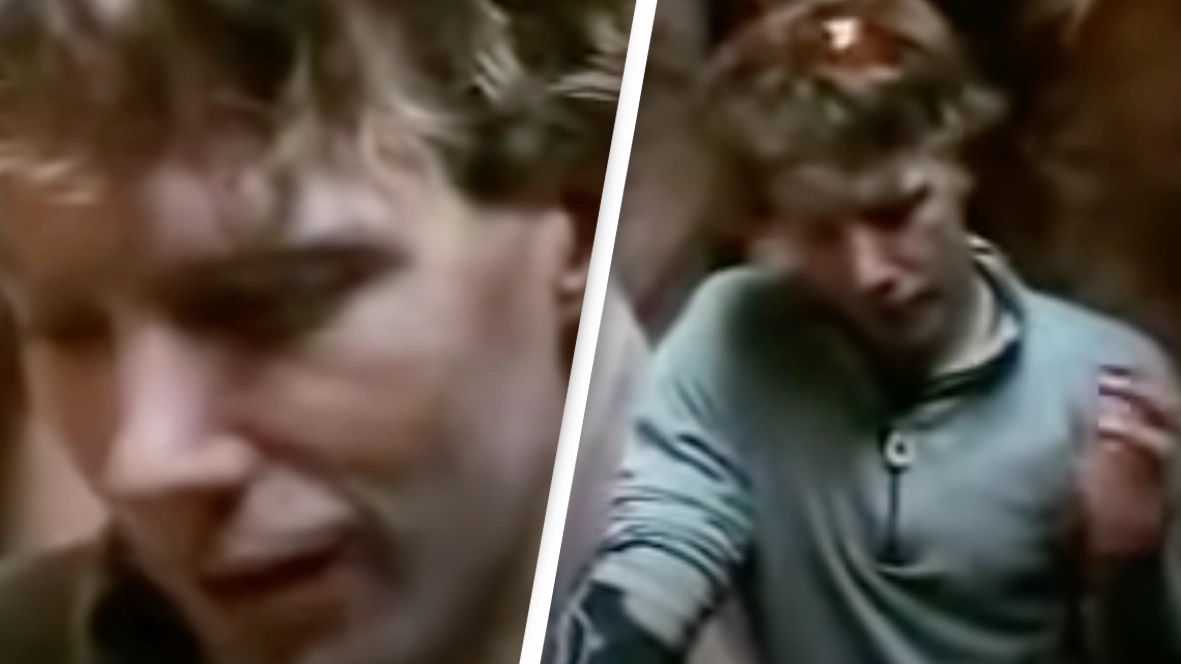 Rock climber recounts terrifying moment he was forced to amputate his own arm to survive