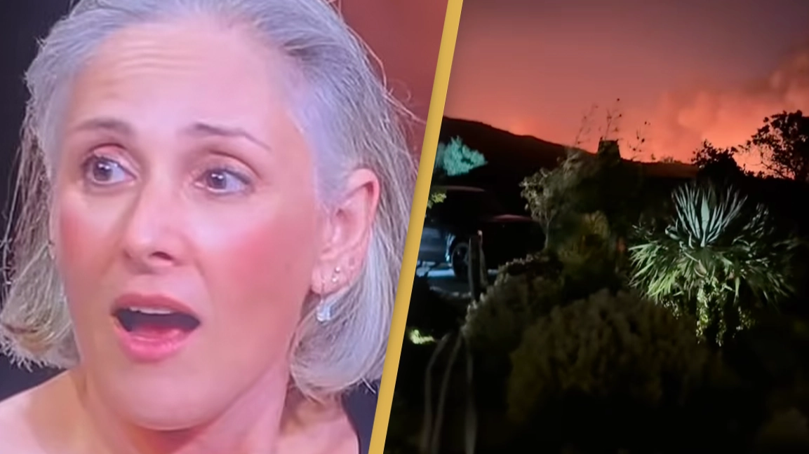 Resurfaced clip shows Ricki Lake being told her home 'would burn in a fire' by psychic months before LA wildfires