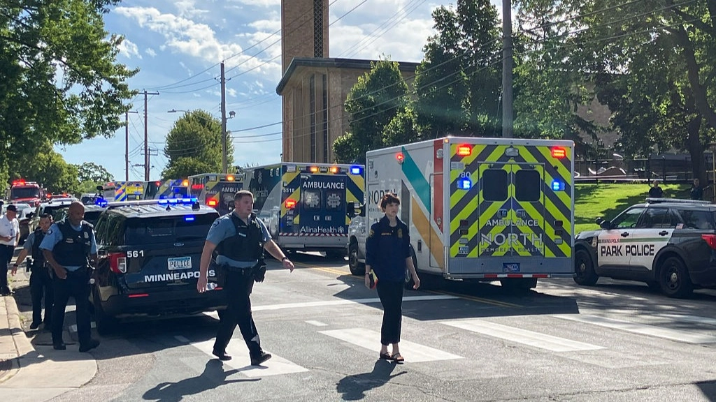 Local man reveals chilling thought after hearing Minneapolis school shooting that's left 'up to 20 people injured'