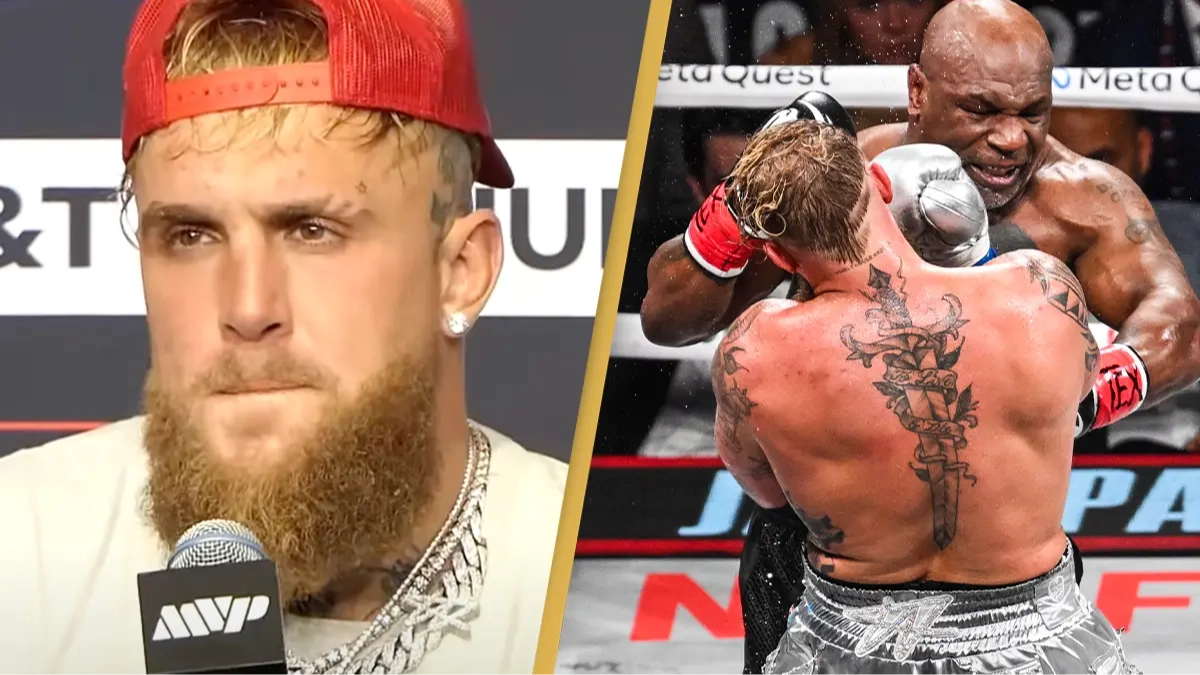 Jake Paul makes controversial admission in post-fight interview after defeating Mike Tyson