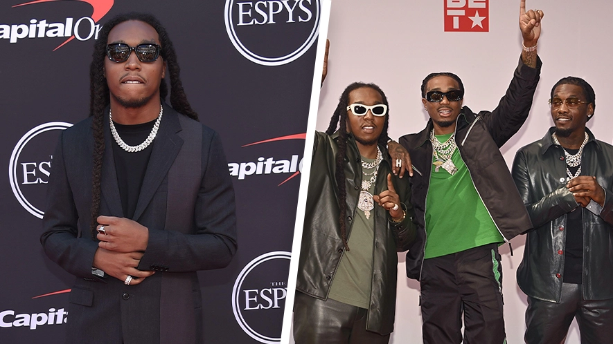 Migos rapper Takeoff was killed by a stray bullet, his label has confirmed