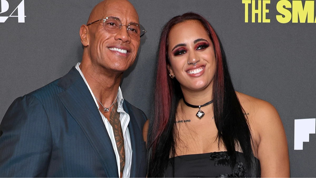 The Rock's daughter 'hard launches' relationship with fellow wrestler in intimate social media post
