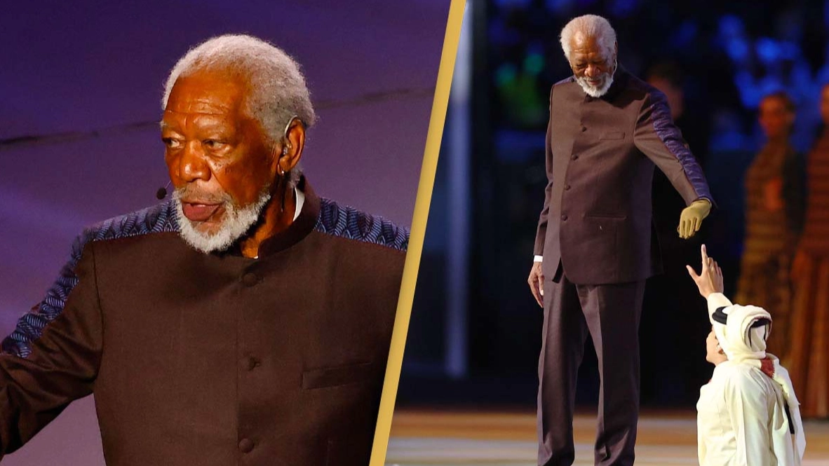 Morgan Freeman criticised over opening Qatar World Cup ceremony